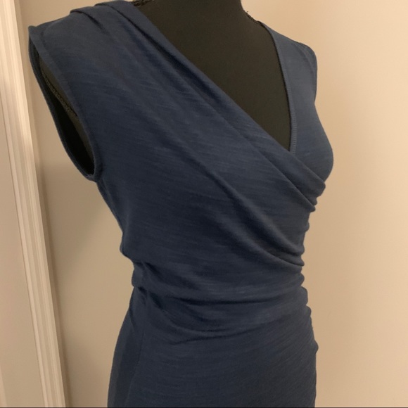 Le Chateau Slate Blue Sleeveless Crossover - Picture 6 of 12